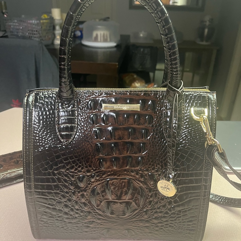 Brahmin Small Caroline in Cocoa